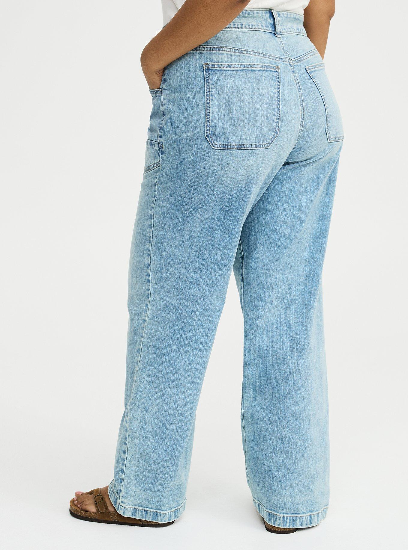 High-Rise Loose Straight Jean, DOWN TO EARTH, alternate