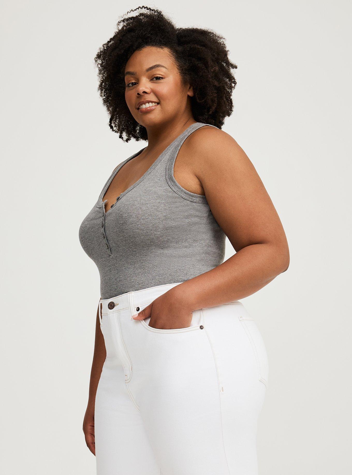 Ankle Crop High-Rise Straight Jean