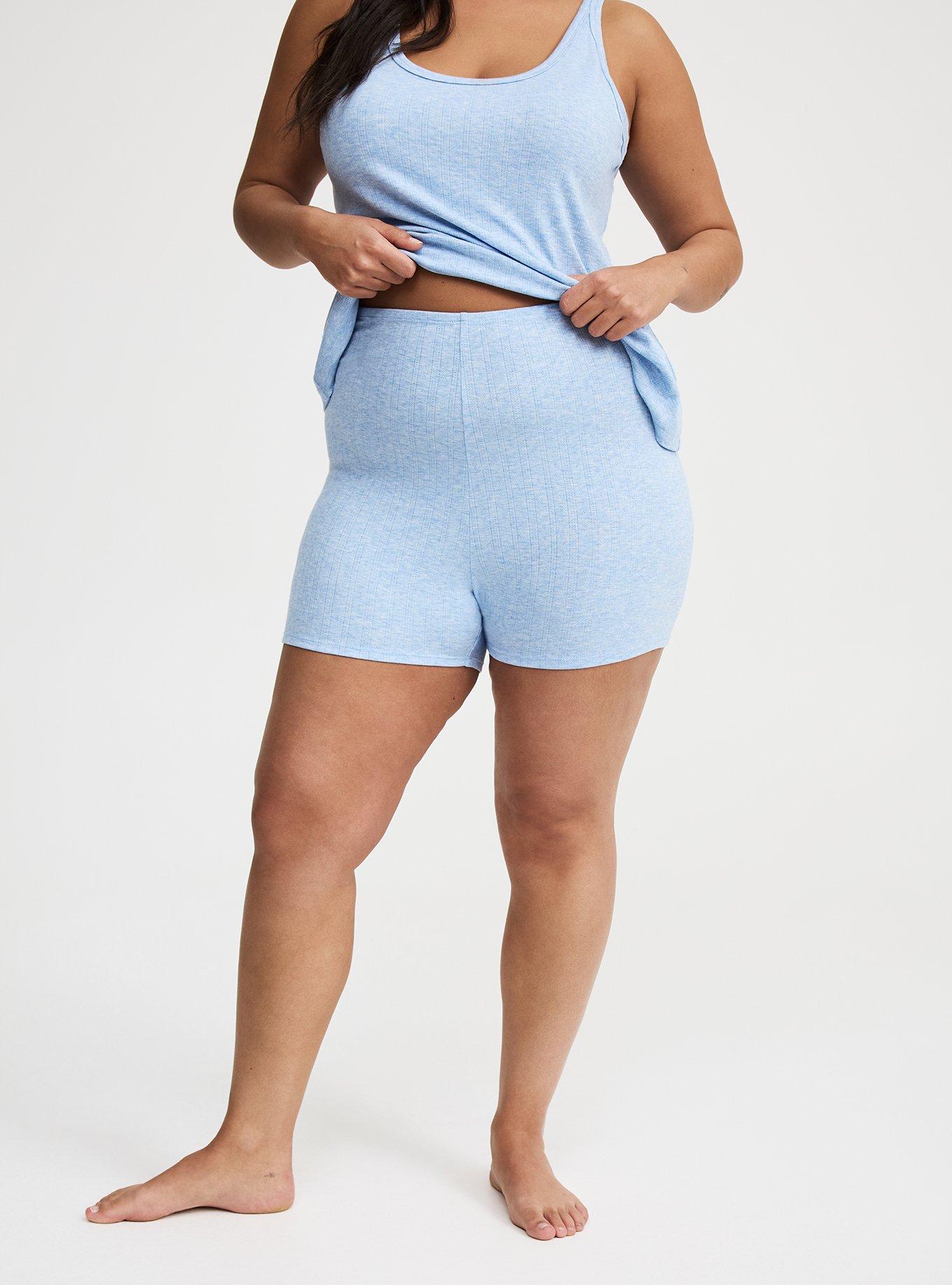 Pointelle Knit Sleep Shortie