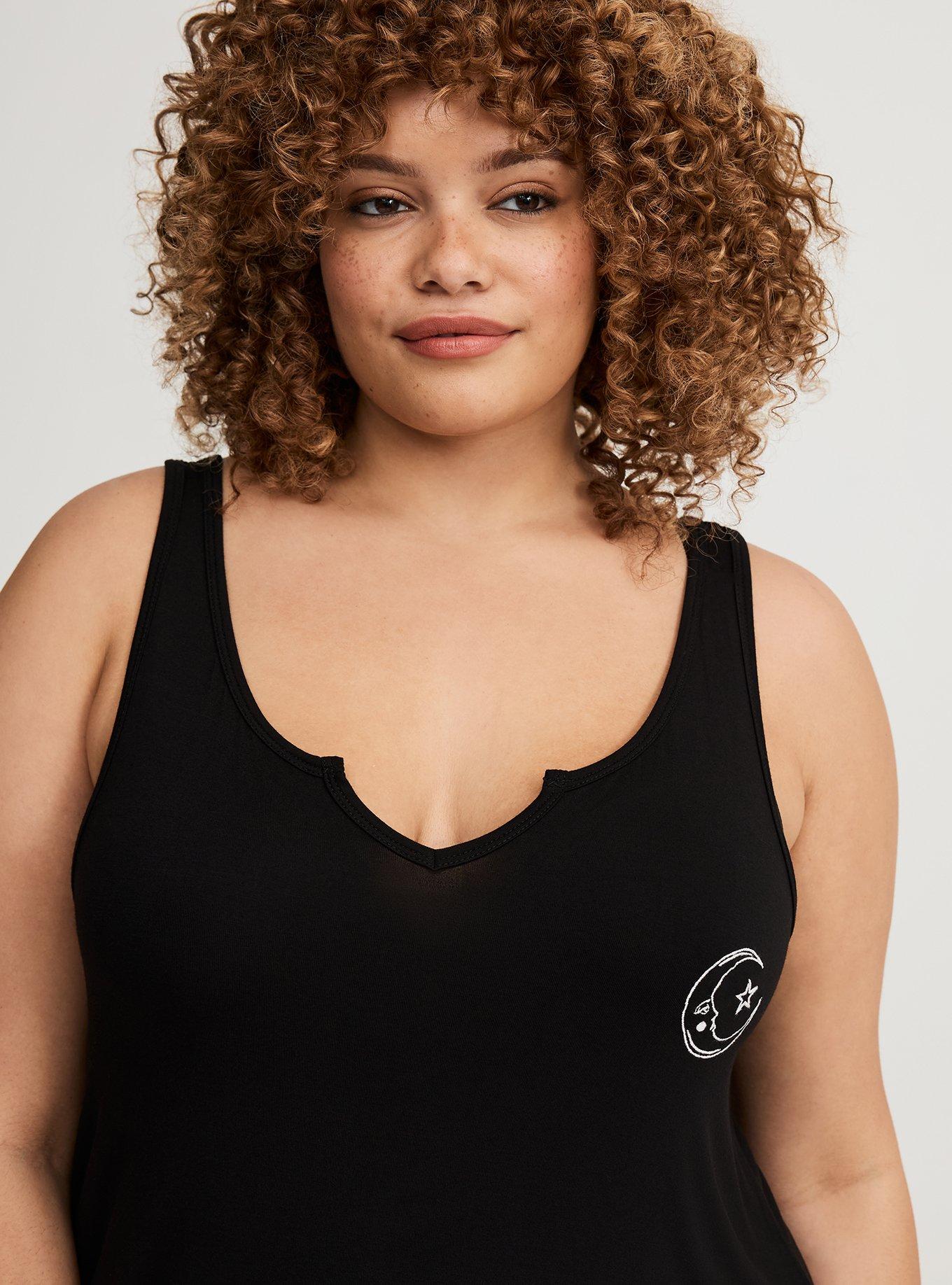 Notch Neck Sleep Chemise