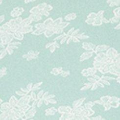 Hi-Lo Tie-Front Top, LACEY FLORAL GRANITE GREEN SM, swatch