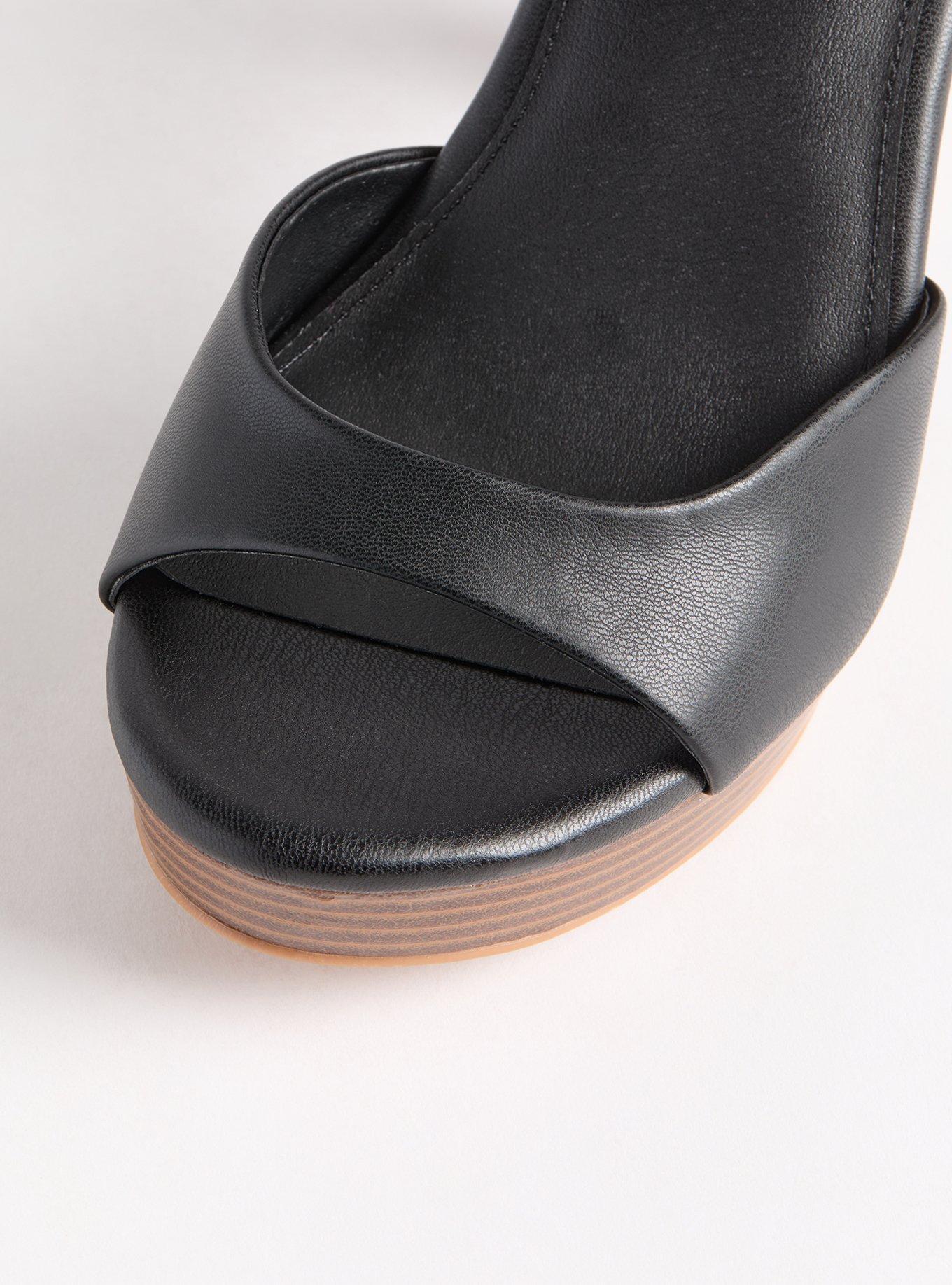Dual Strap Platform Heel (WW)