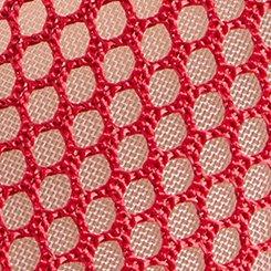 Fishnet Slingback Kitten Heel (M), RED, swatch
