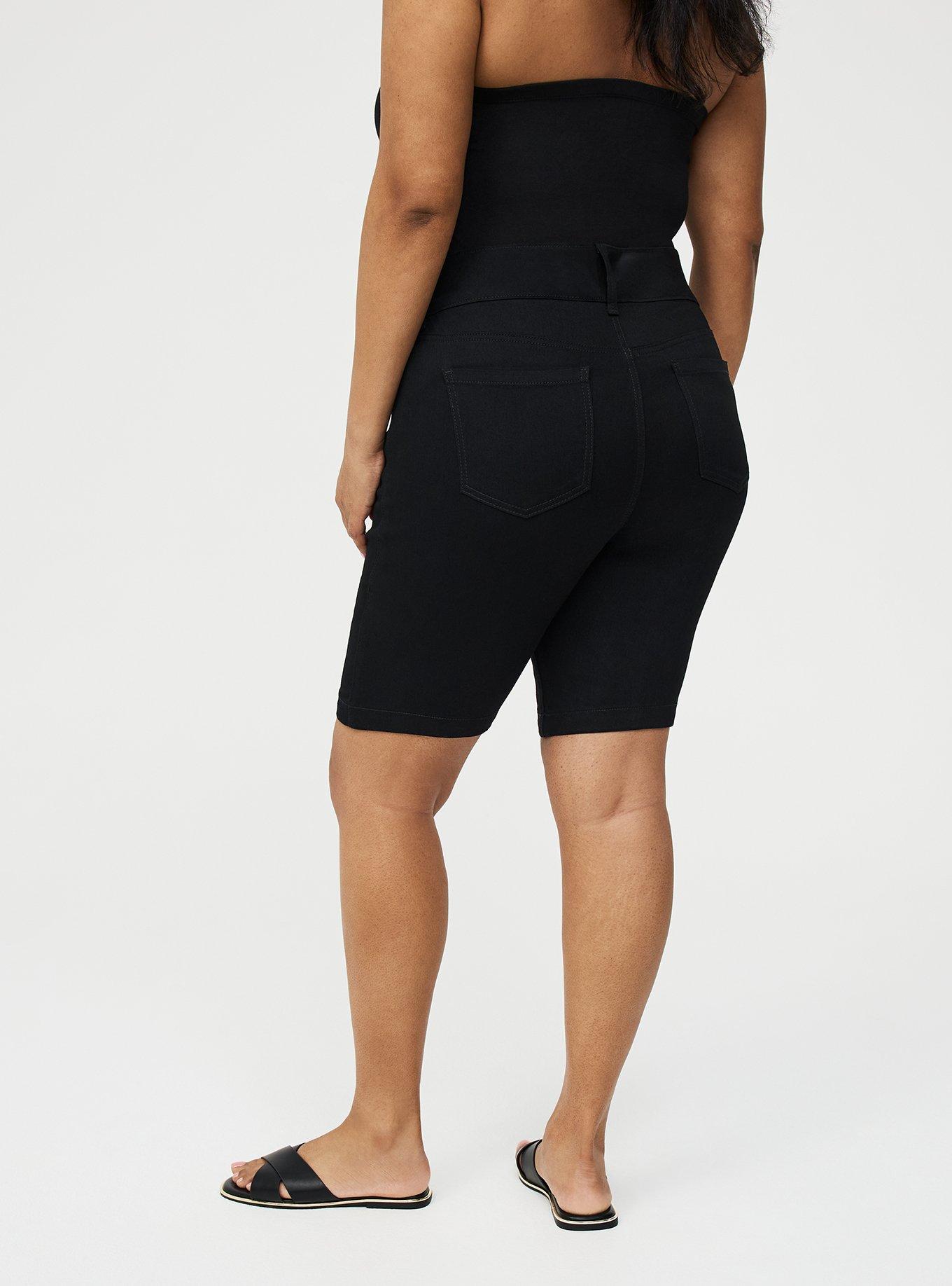 11'' Jegging Bermuda High-Rise Short, BLACK, alternate