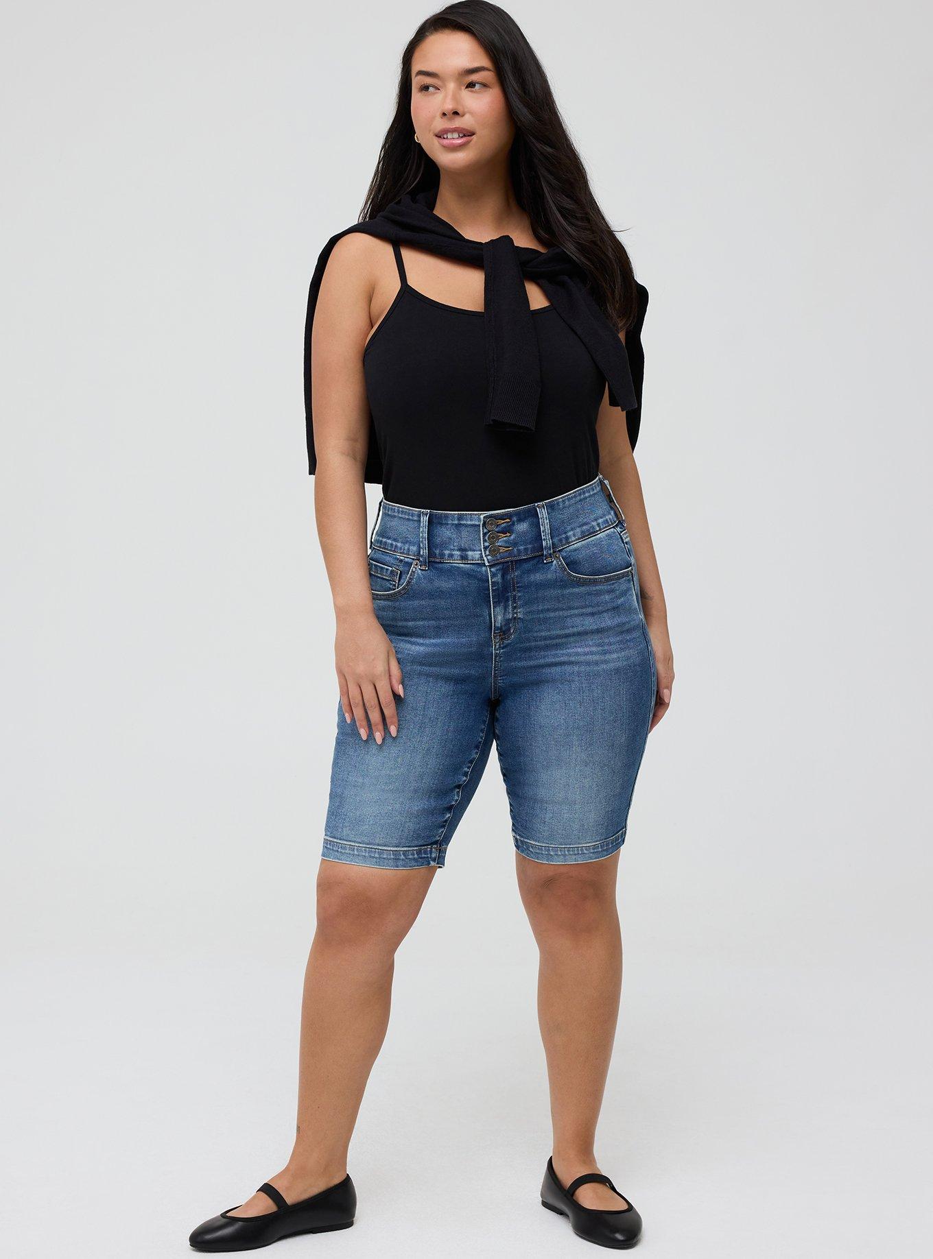 11'' Jegging Bermuda High-Rise Short, METEOR, alternate