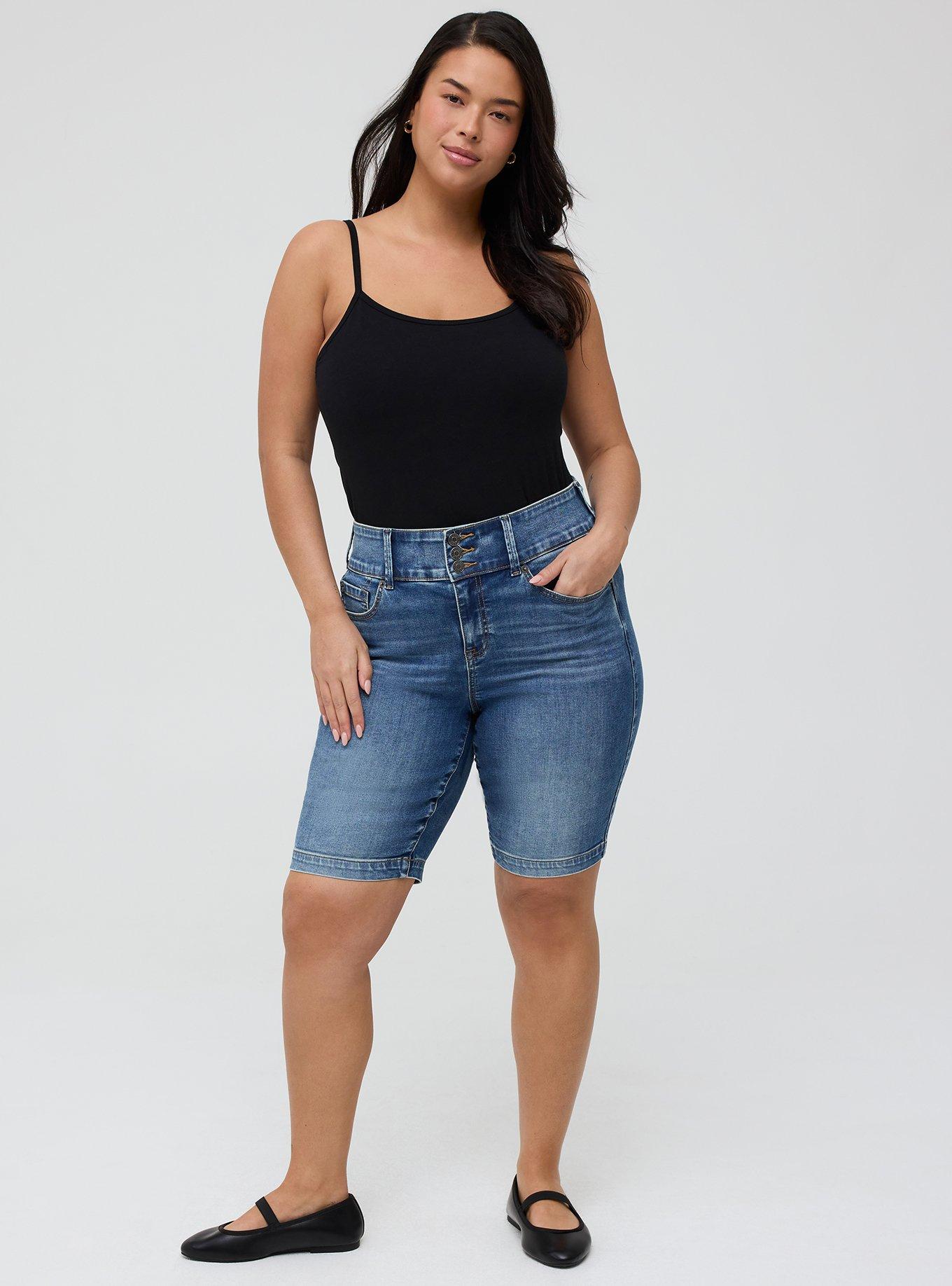 11'' Jegging Bermuda High-Rise Short, METEOR, hi-res