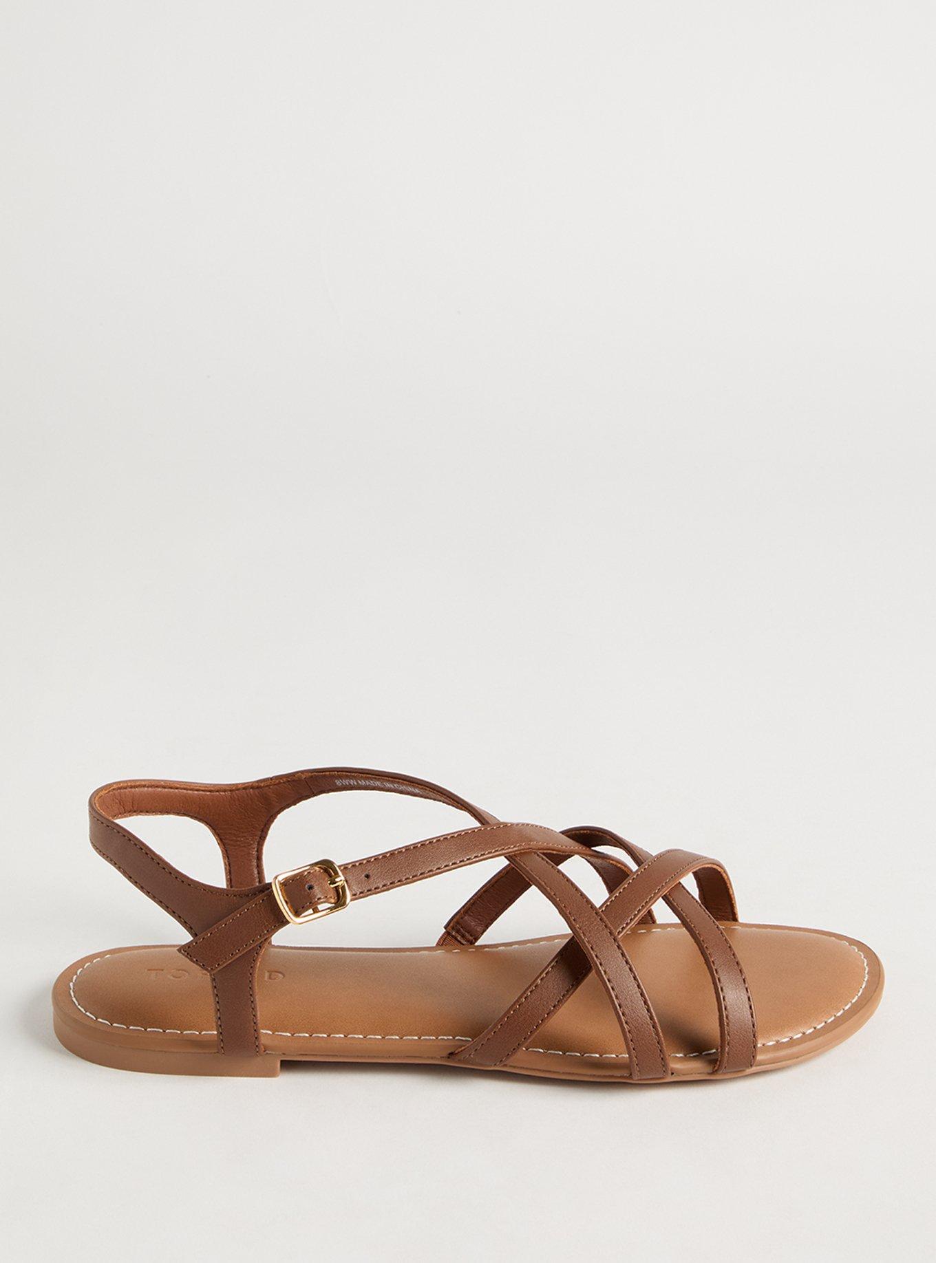 Strappy Gladiator Sandal (WW)