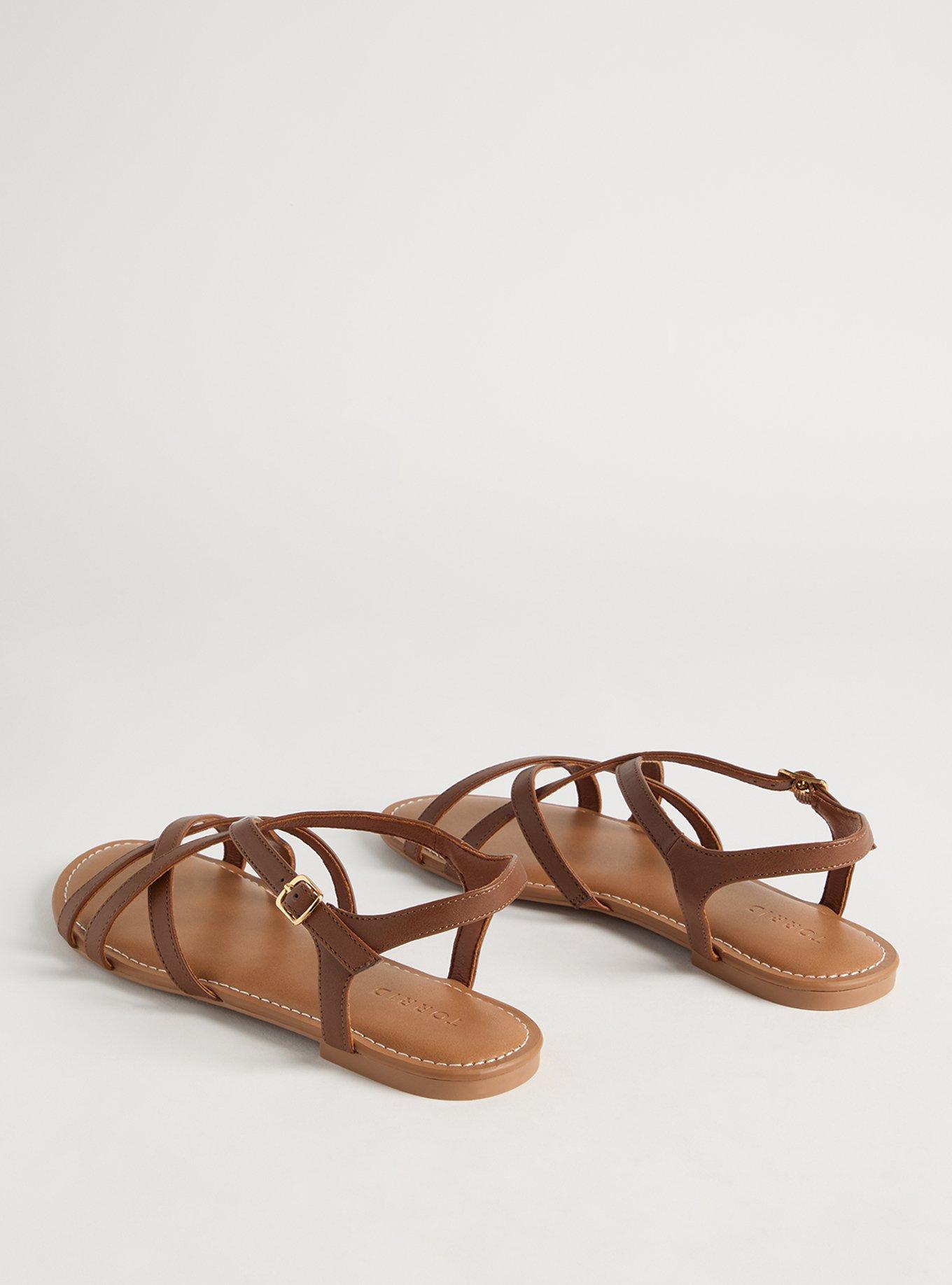 Strappy Gladiator Sandal (WW)