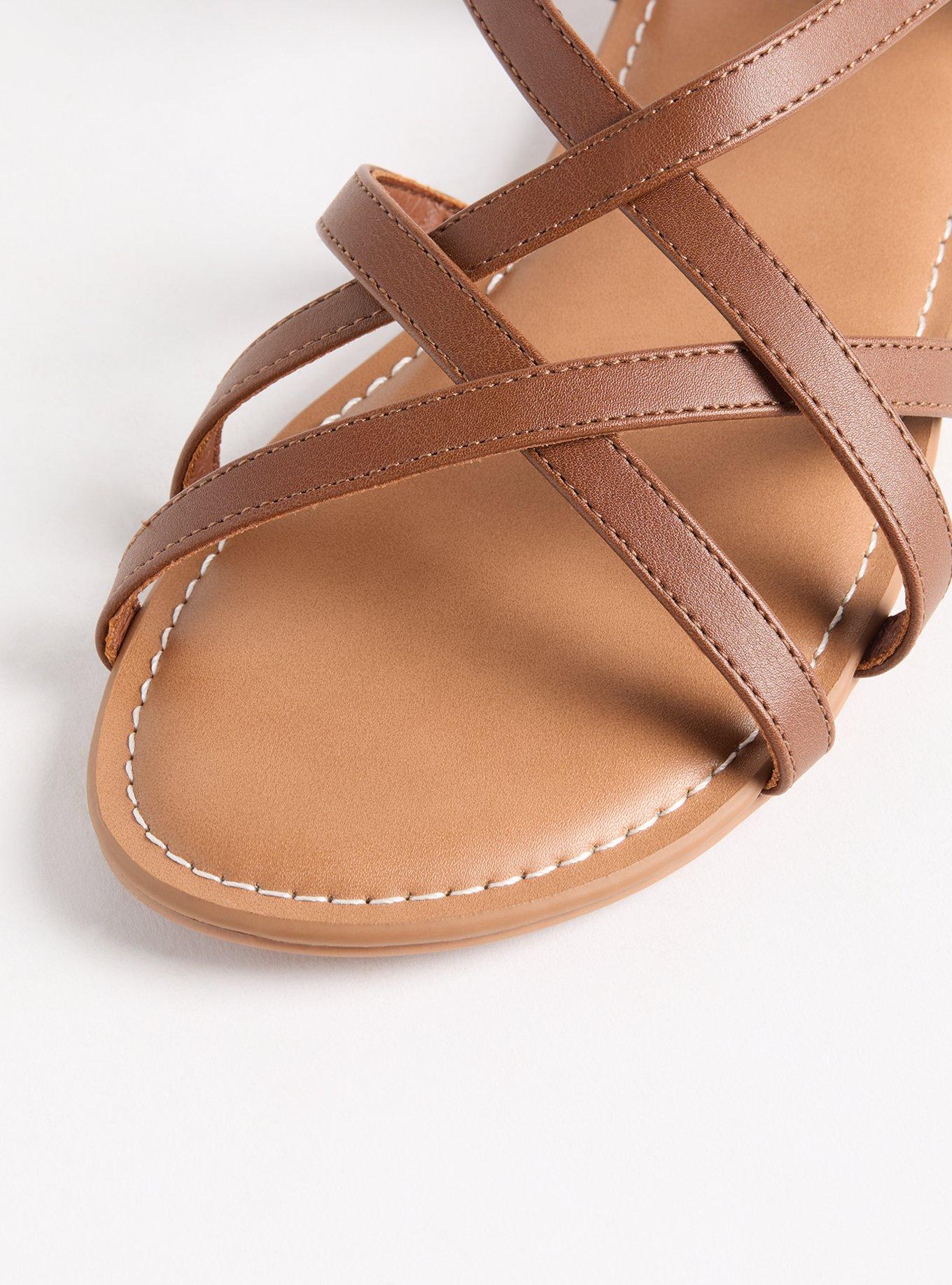 Strappy Gladiator Sandal (WW)