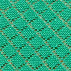 Retro Chic Scallop Edge Short Sleeve Cardigan, SIMPLY GREEN, swatch