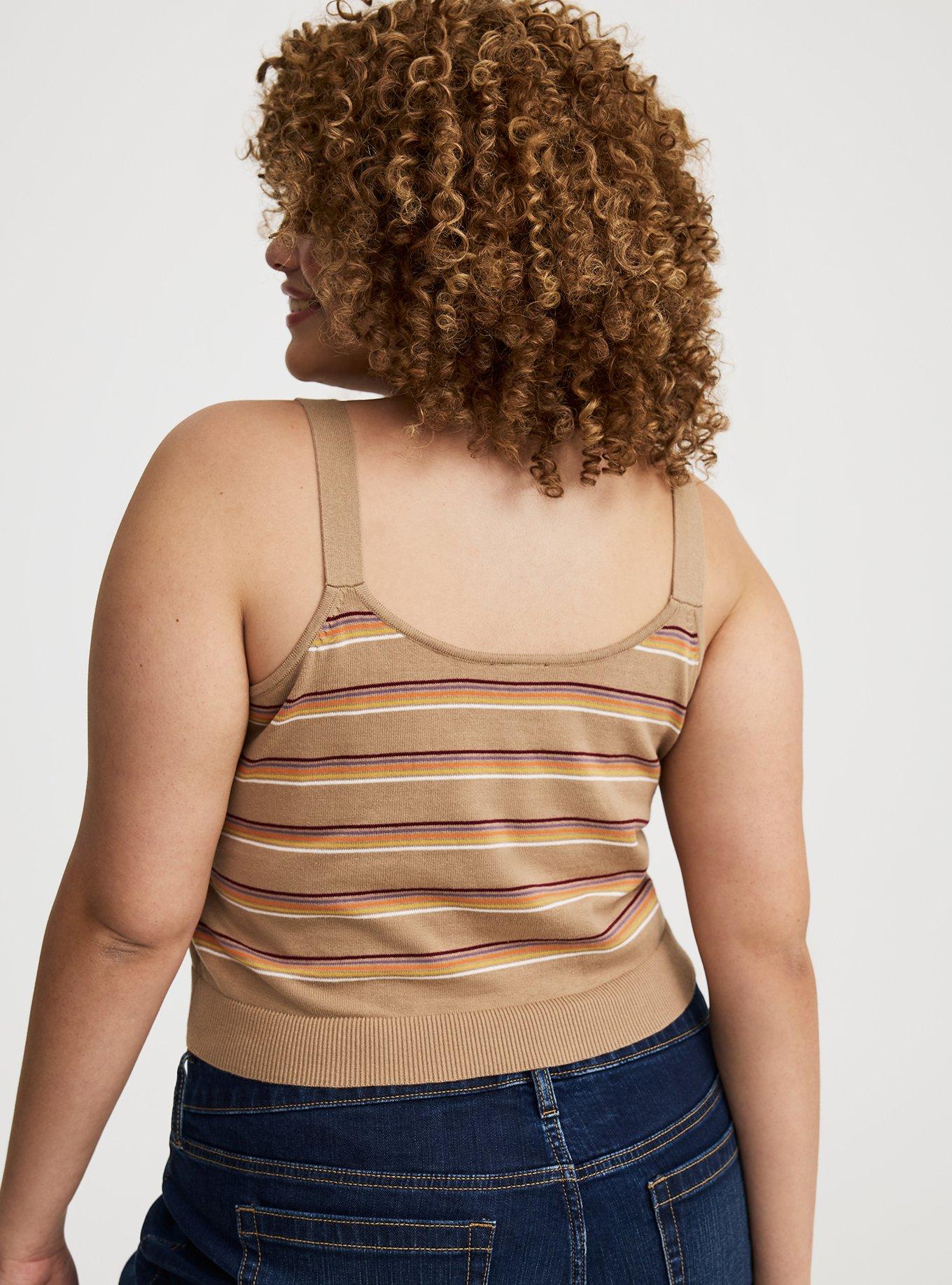 Cropped Sweater Tank