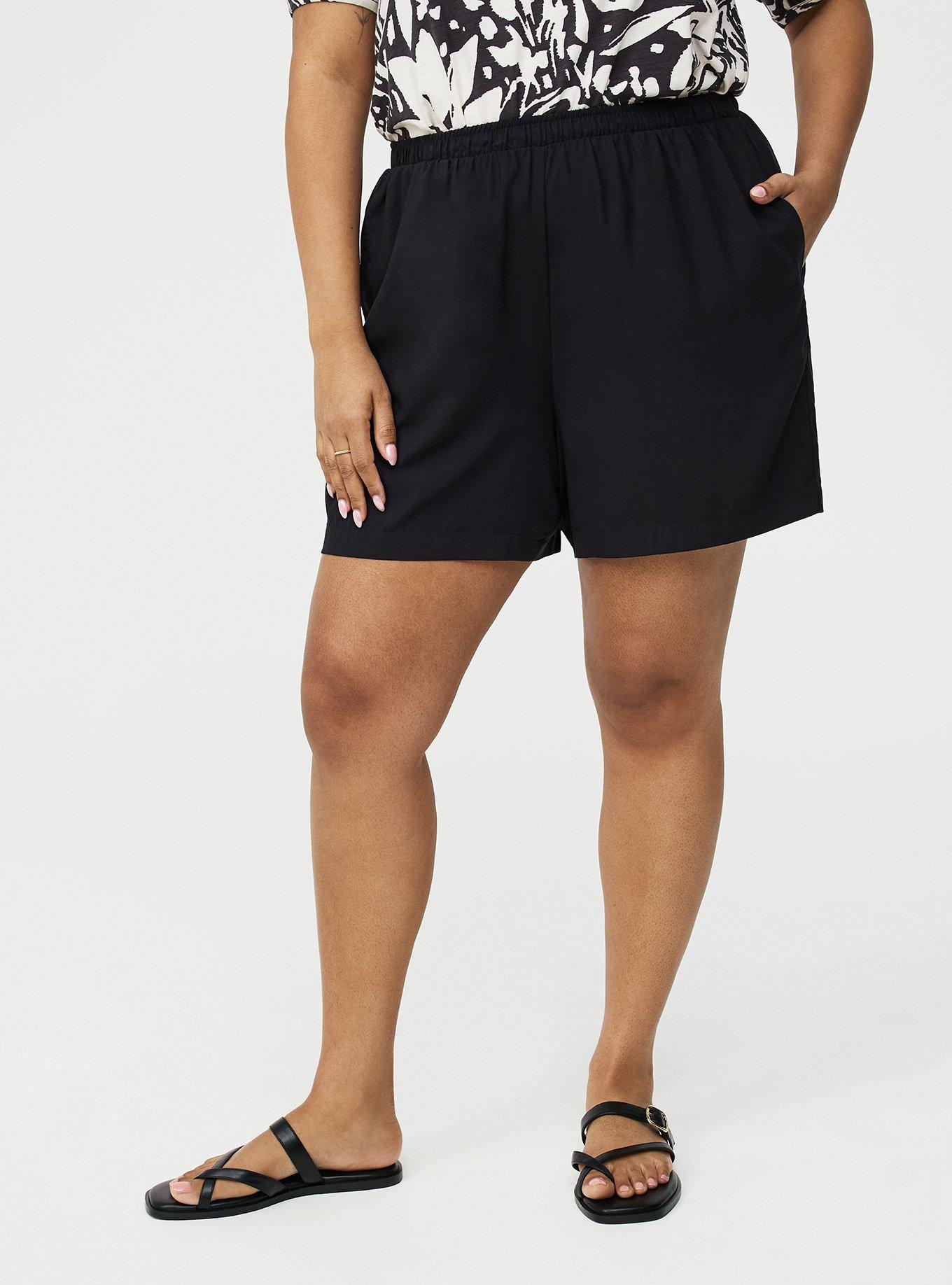 Pull-On Short, DEEP BLACK, alternate