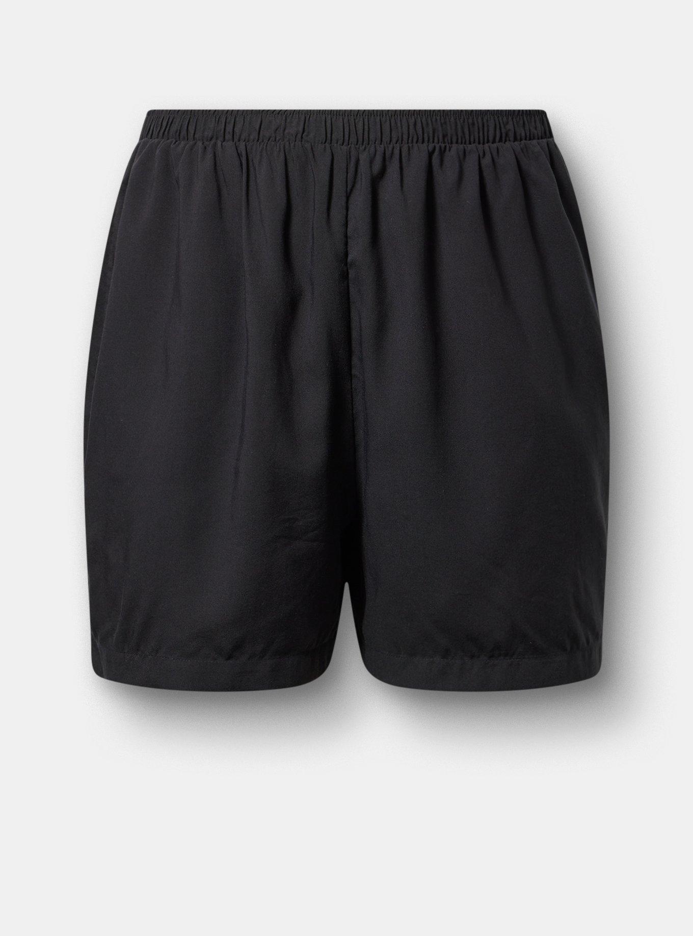 Pull-On Short, DEEP BLACK, hi-res