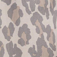 Plus Size Pull-On Tie-Waist Short, SWEEPING LEOPARD TAN, swatch