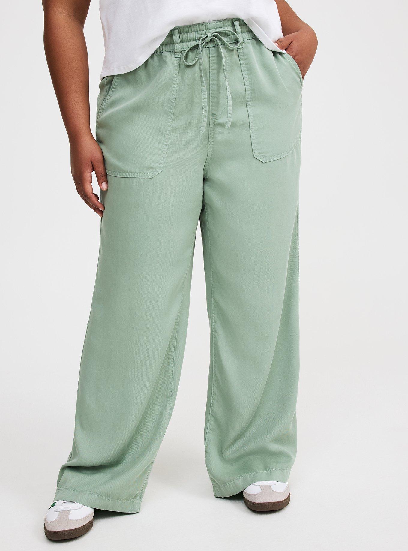 Pull-On Wide Leg Pant