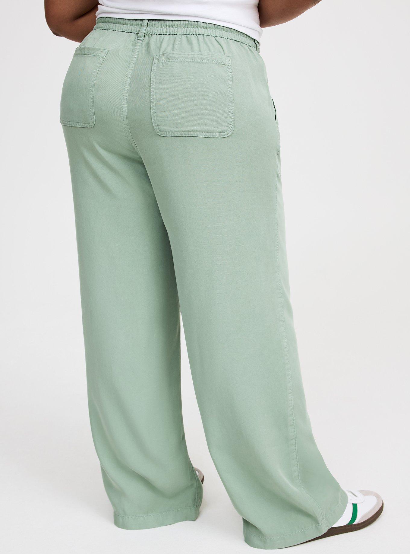 Pull-On Wide Leg Pant