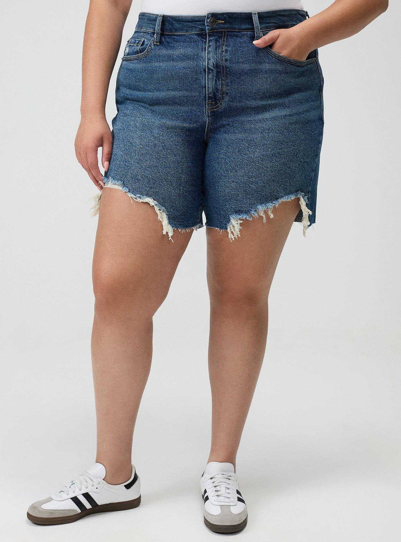 7'' High-Rise Dad Denim Short, QUEENS PARK, alternate