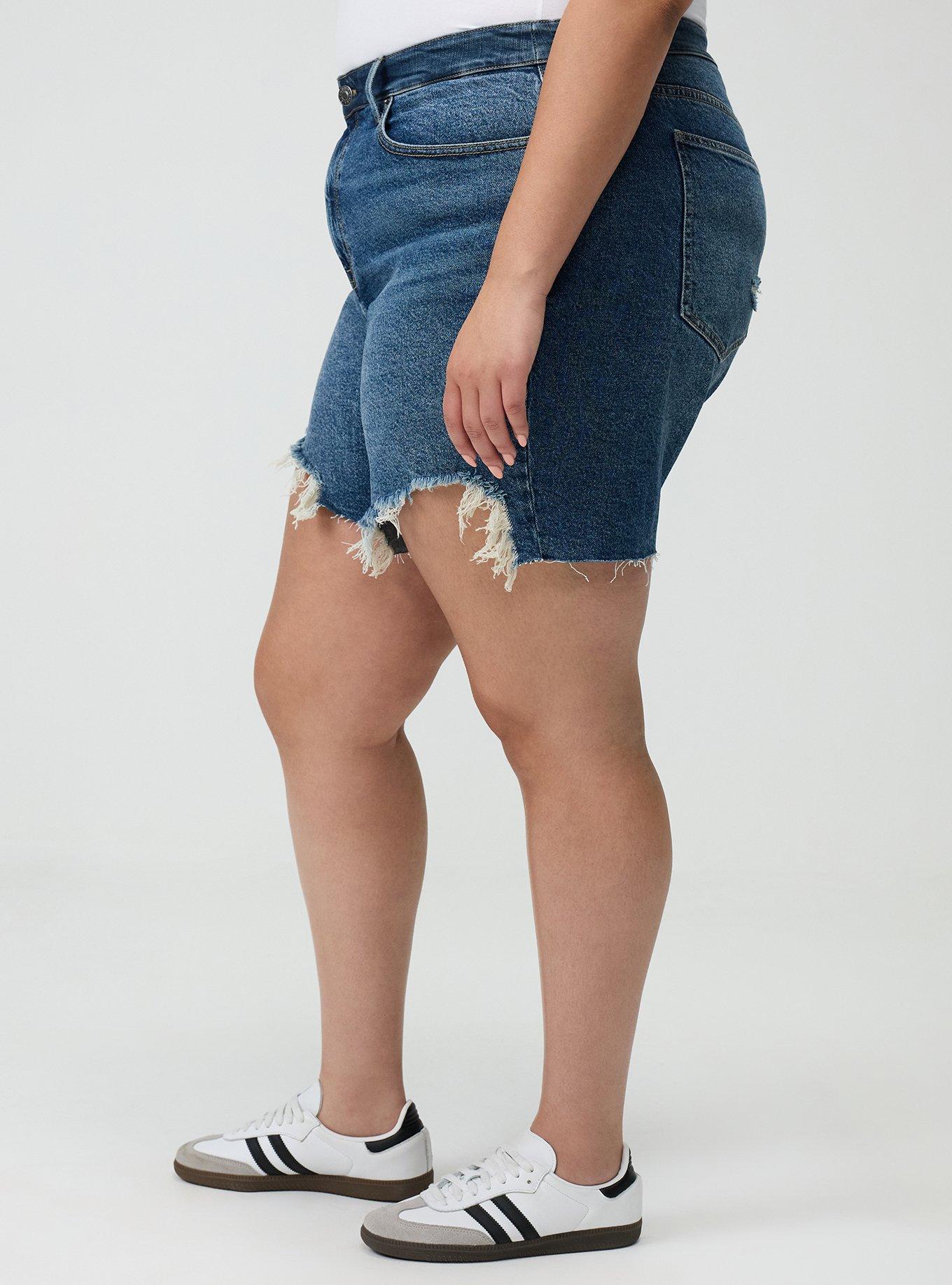 7'' High-Rise Dad Denim Short, QUEENS PARK, alternate