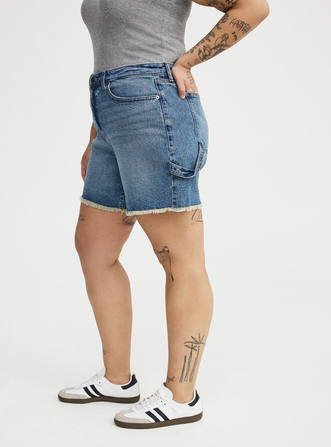 7'' High-Rise Dad Denim Short, STOLEN HUFFY, alternate