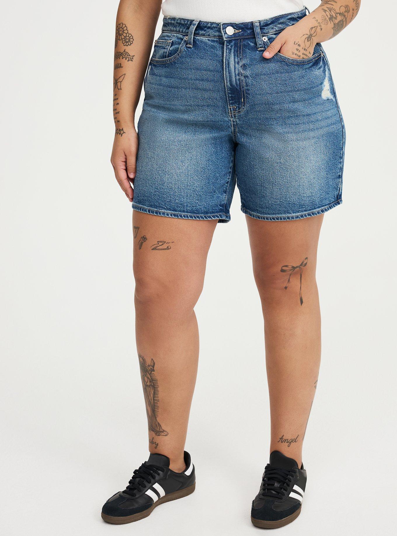7'' High-Rise Dad Denim Short, NEW YORK SOUR, alternate