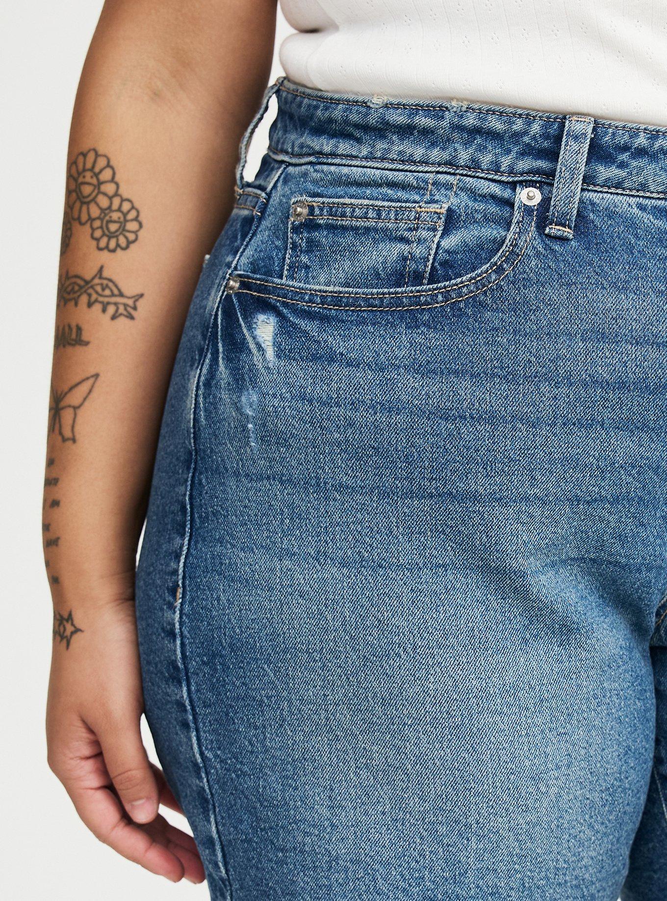 7'' High-Rise Dad Denim Short, NEW YORK SOUR, alternate