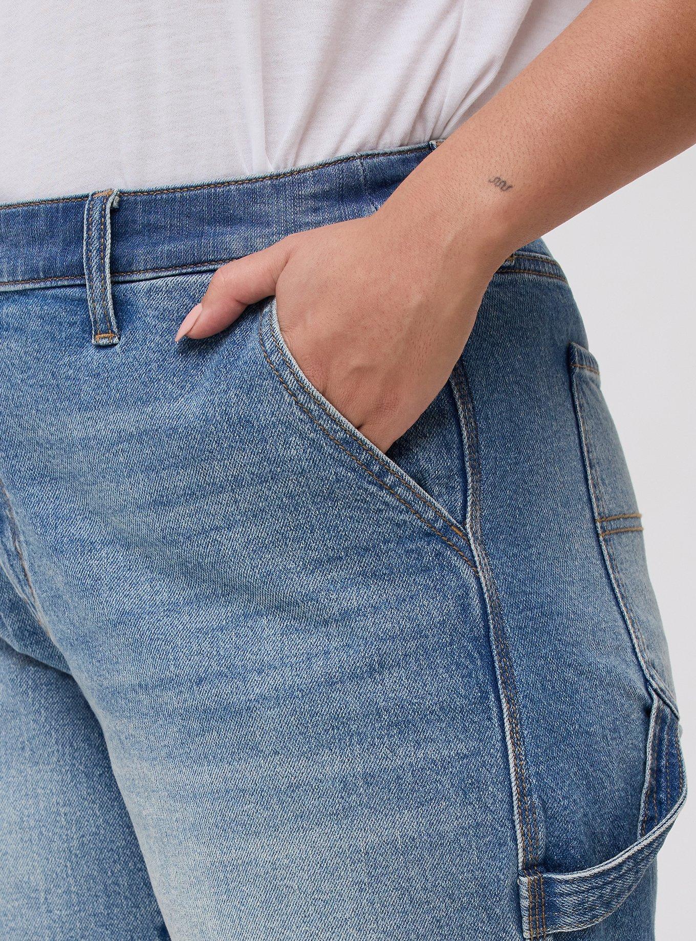 7'' High-Rise Dad Denim Short, WASHBACK 1, alternate