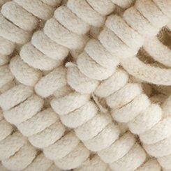 CROCHET DENIM BELT, CREAM, swatch