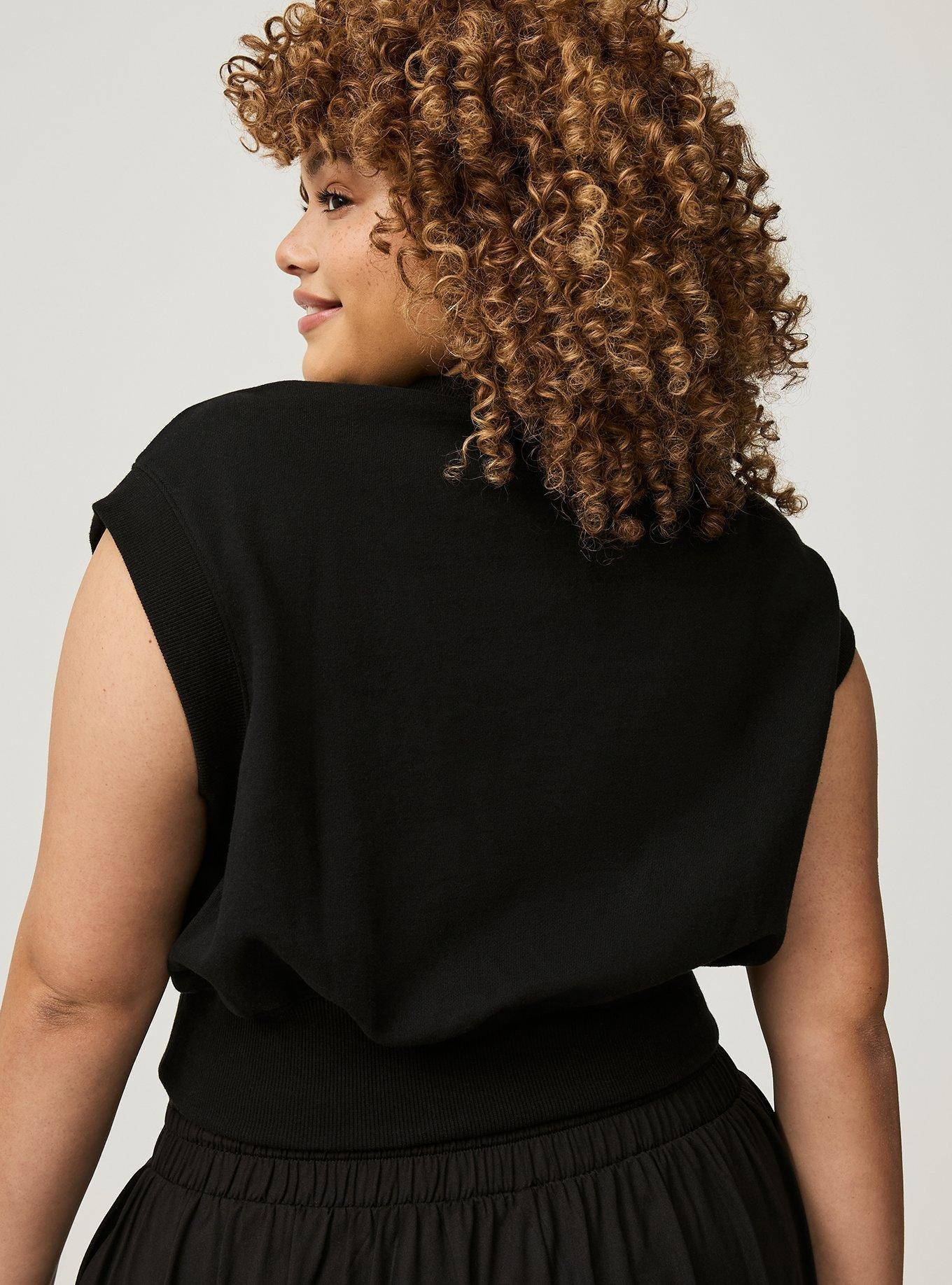 Cropped Active Pullover