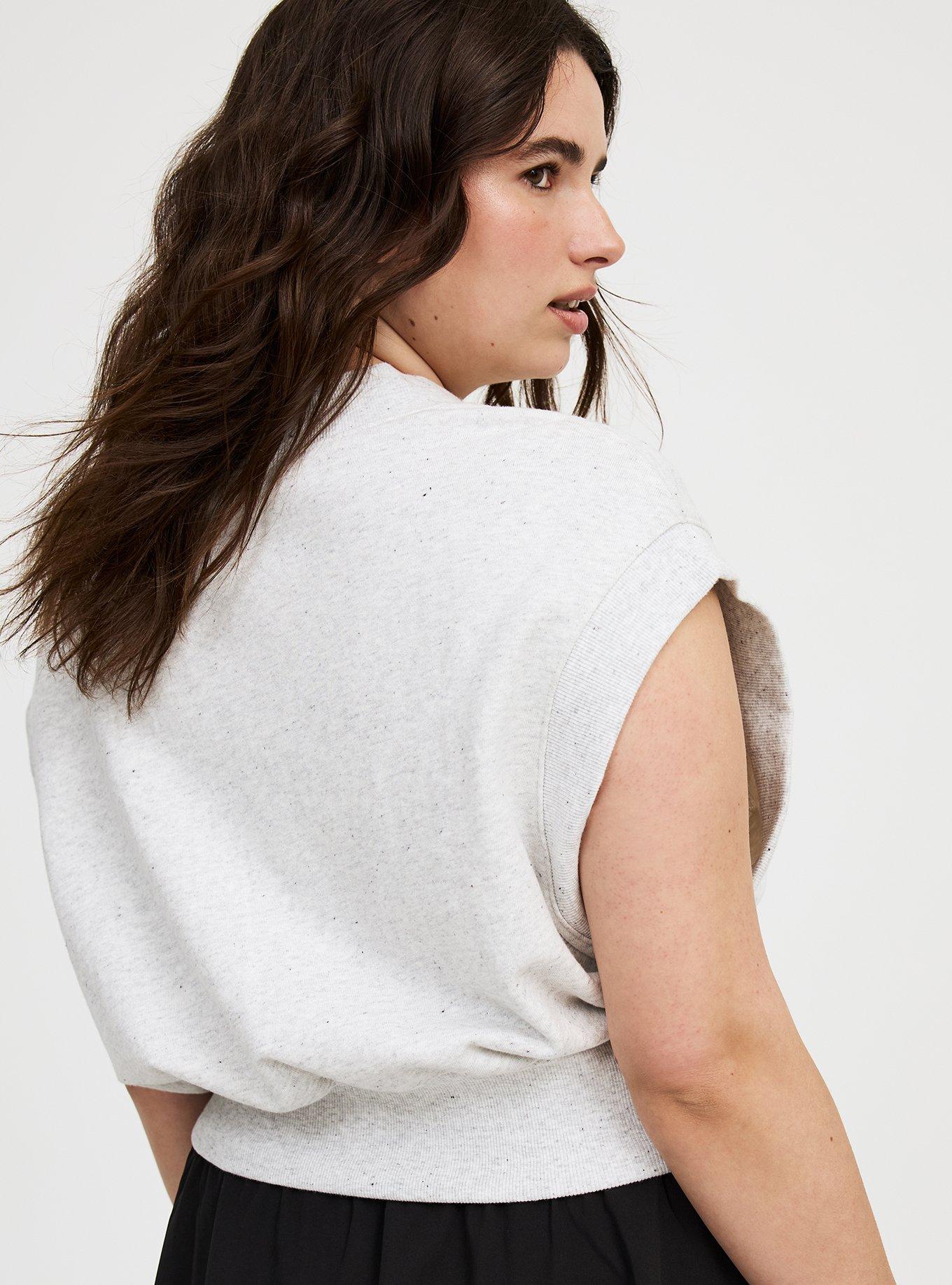 Cropped Active Pullover