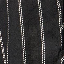 Raglan Lace-Up Blouse, SAIL STRIPE DEEP BLACK BLANC DE BLANC, swatch