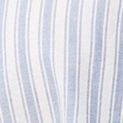 Puff Sleeve Tie Front Blouse, SUNDAY STRIPE CLOUD DANCER, swatch