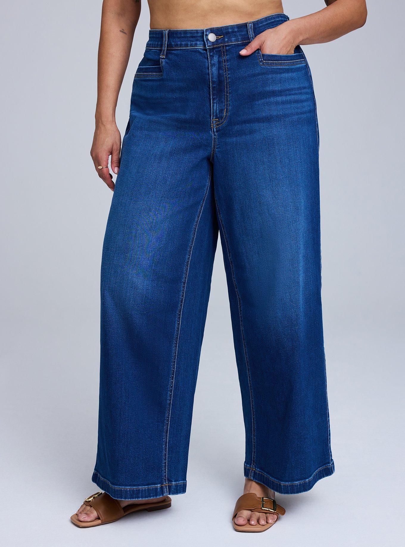 Belle Isle Crop High-Rise Wide Leg Jean