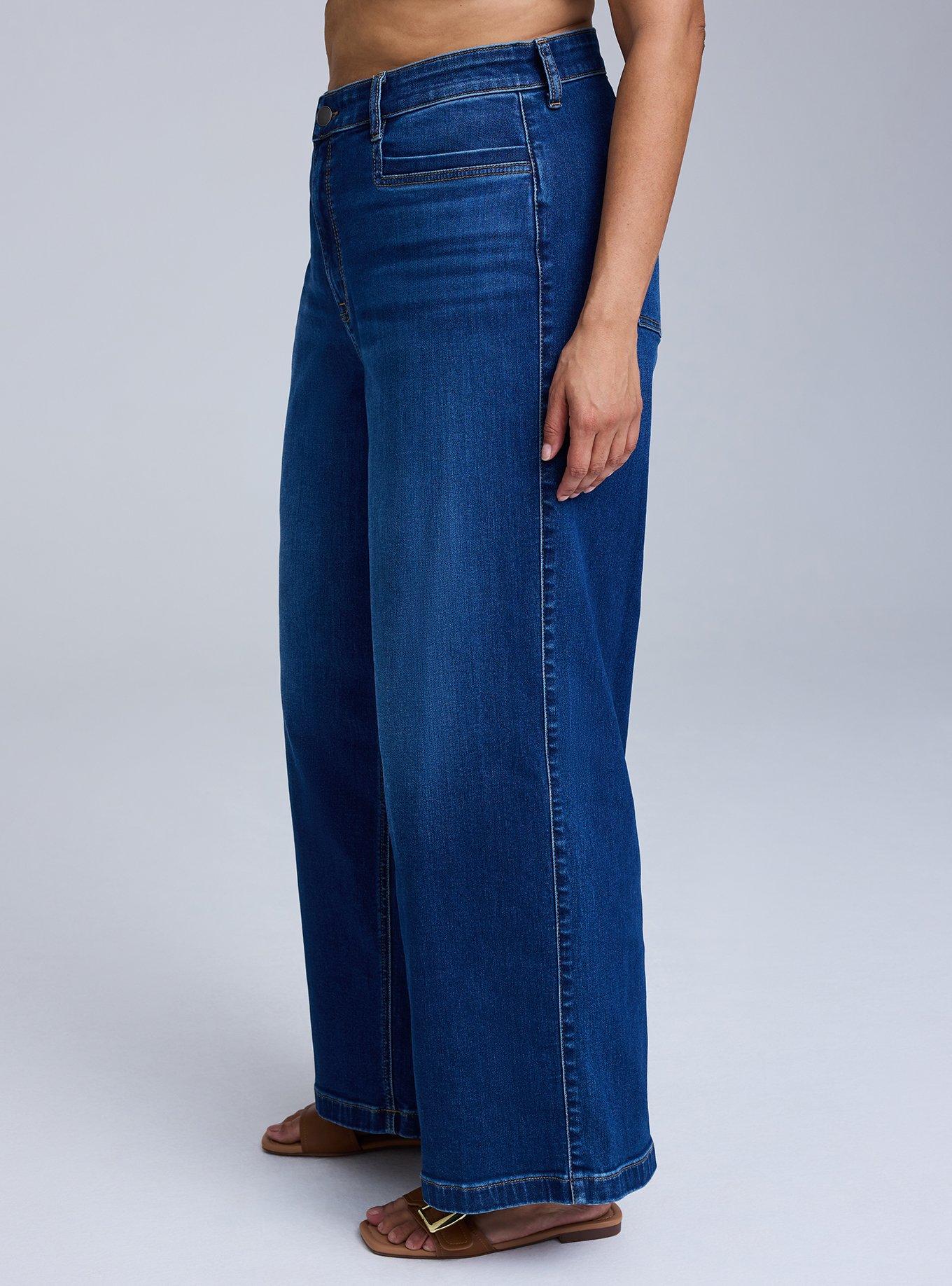 Belle Isle Crop High-Rise Wide Leg Jean