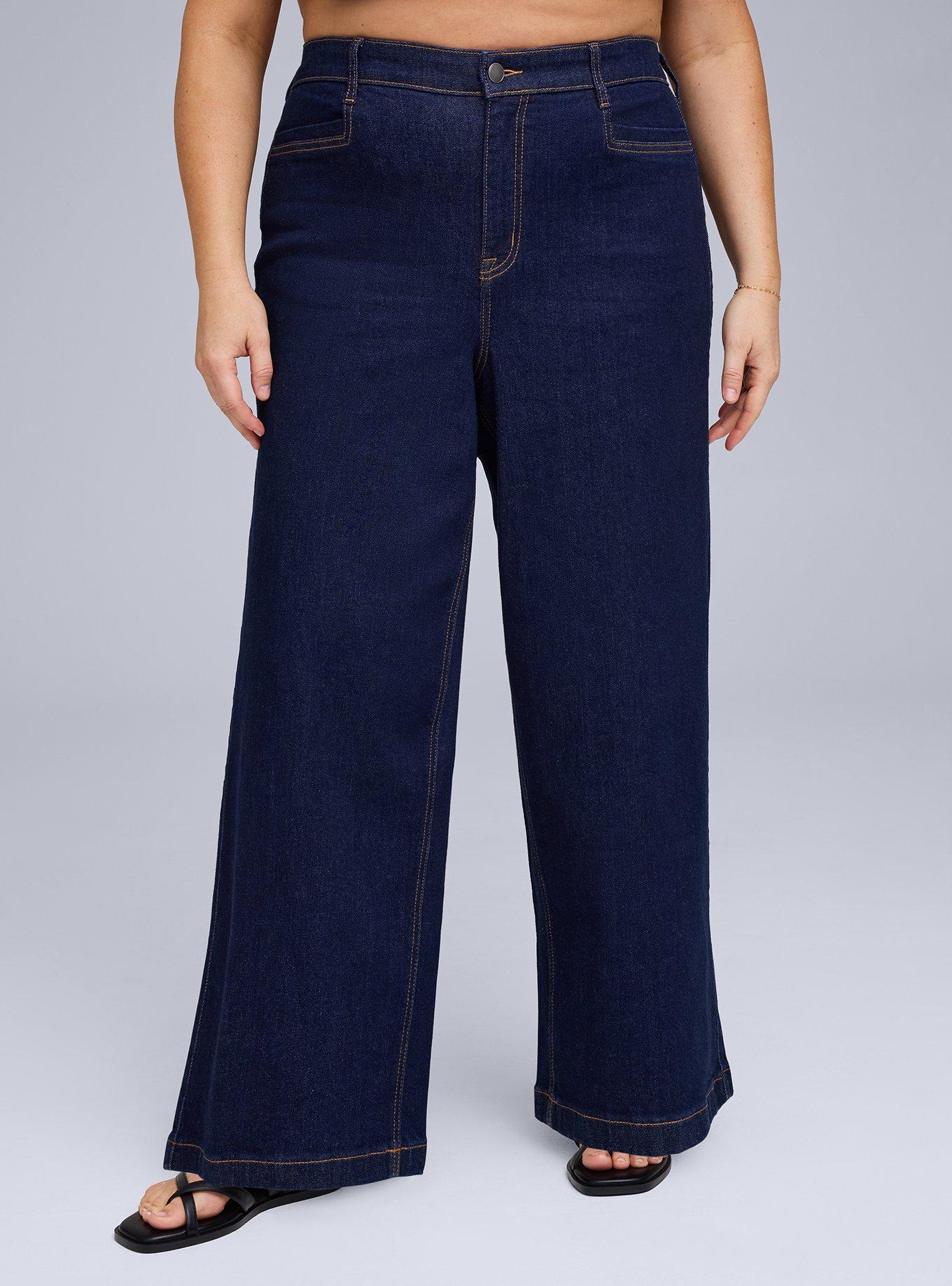 Belle Isle Crop High-Rise Wide Leg Jean