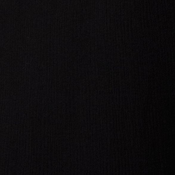 Tie Back Puff Sleeve Top, DEEP BLACK, swatch