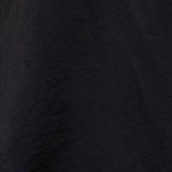 Peplum Square Neck Puff Sleeve Top, DEEP BLACK, swatch