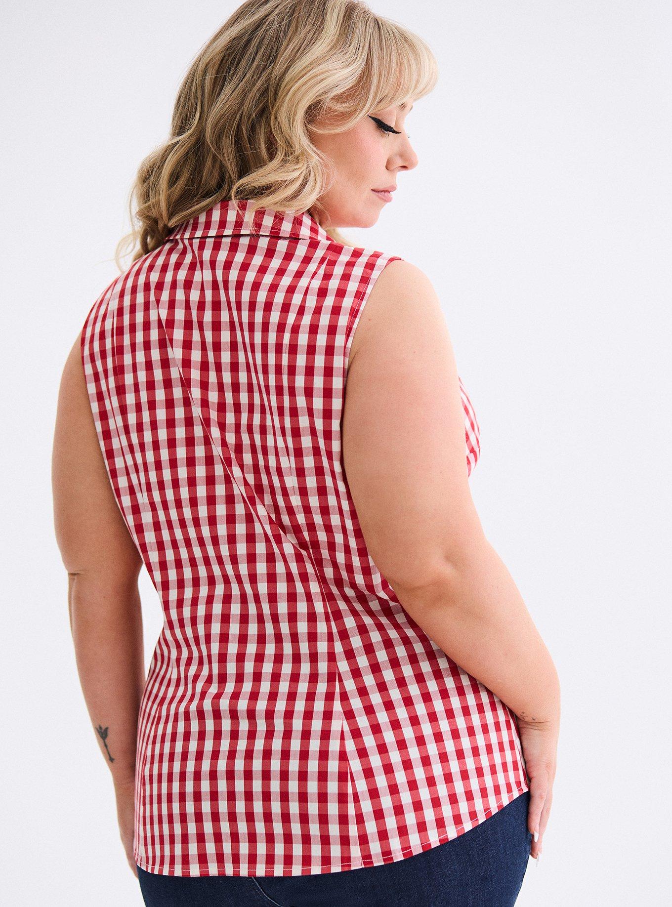 Retro Chic Button-Up Shirt