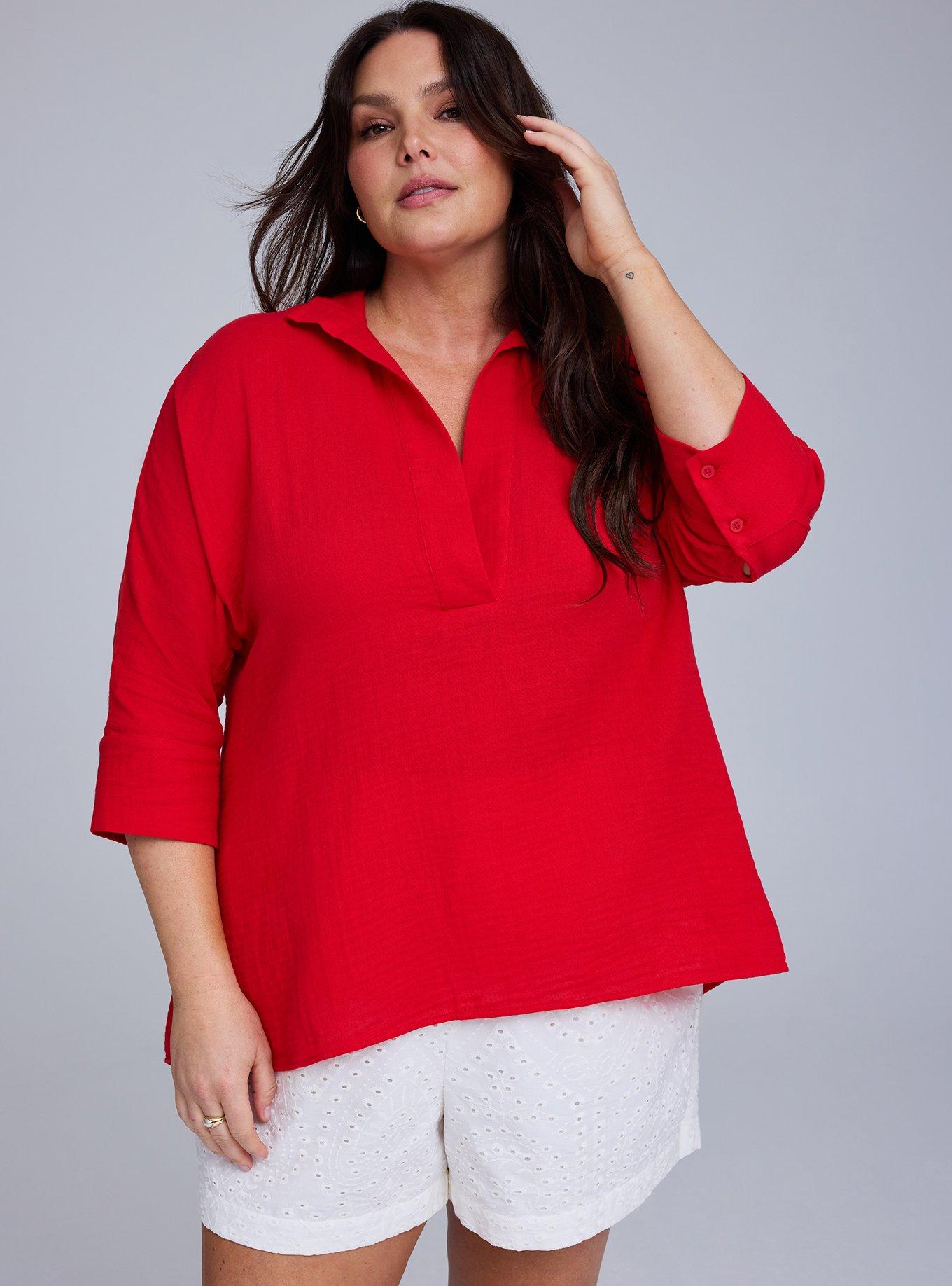 Belle Isle Cotton Popover Tunic