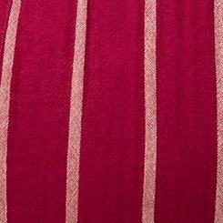 Belle Isle Cotton Linen Popover Tunic, BLEEKER STRIPE BURGUNDY, swatch