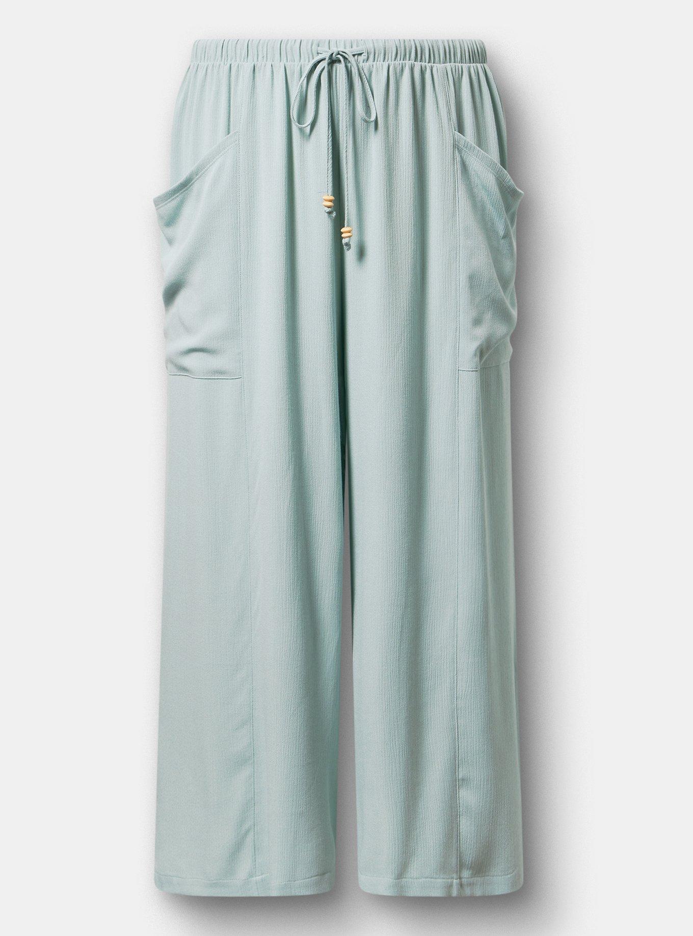 Pull-On Straight Leg High-Rise Pant, GRAY MIST, hi-res