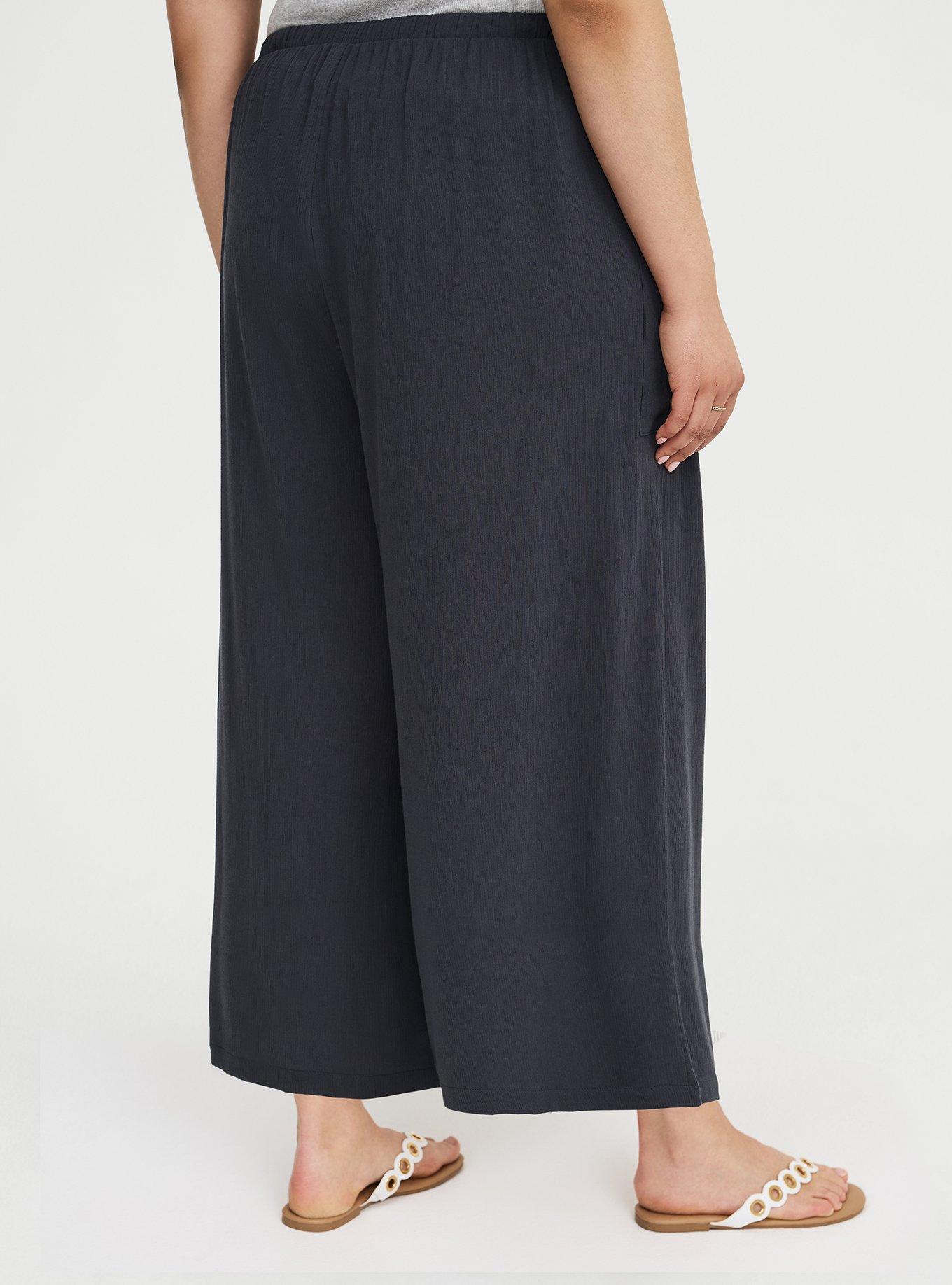 Pull-On Straight Leg High-Rise Pant, PHANTOM, alternate