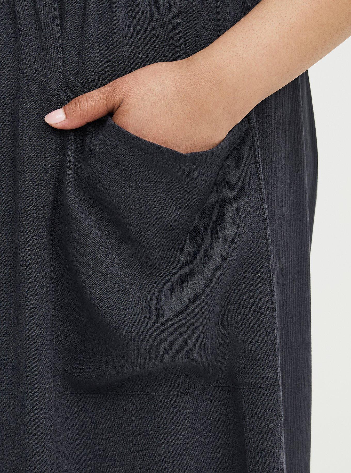 Pull-On Straight Leg High-Rise Pant, PHANTOM, alternate