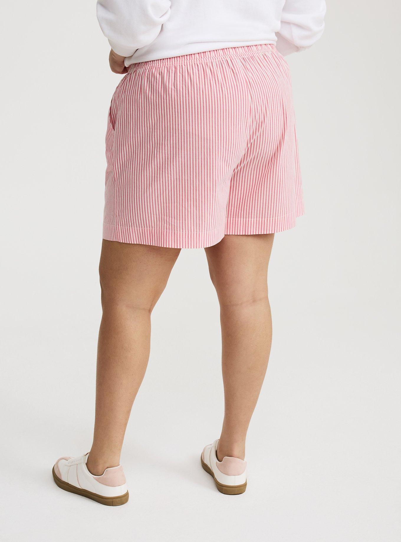Cotton Boxer High-Rise Short