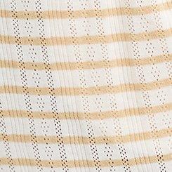 High-Rise Drawstring Knit Short, WHISPER WHITE/GINGER ROOT, swatch