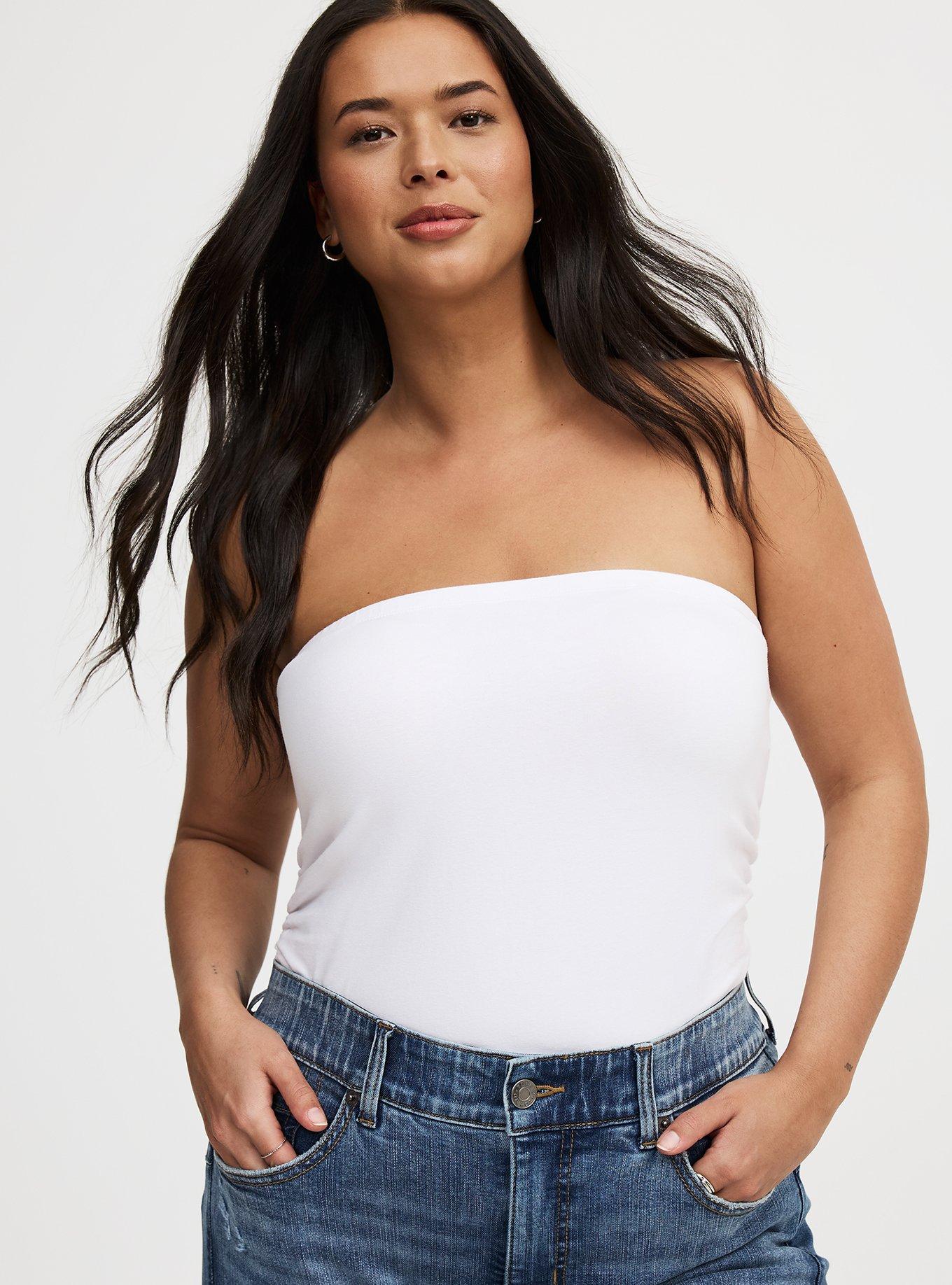 Foxy Ruched Tube Top