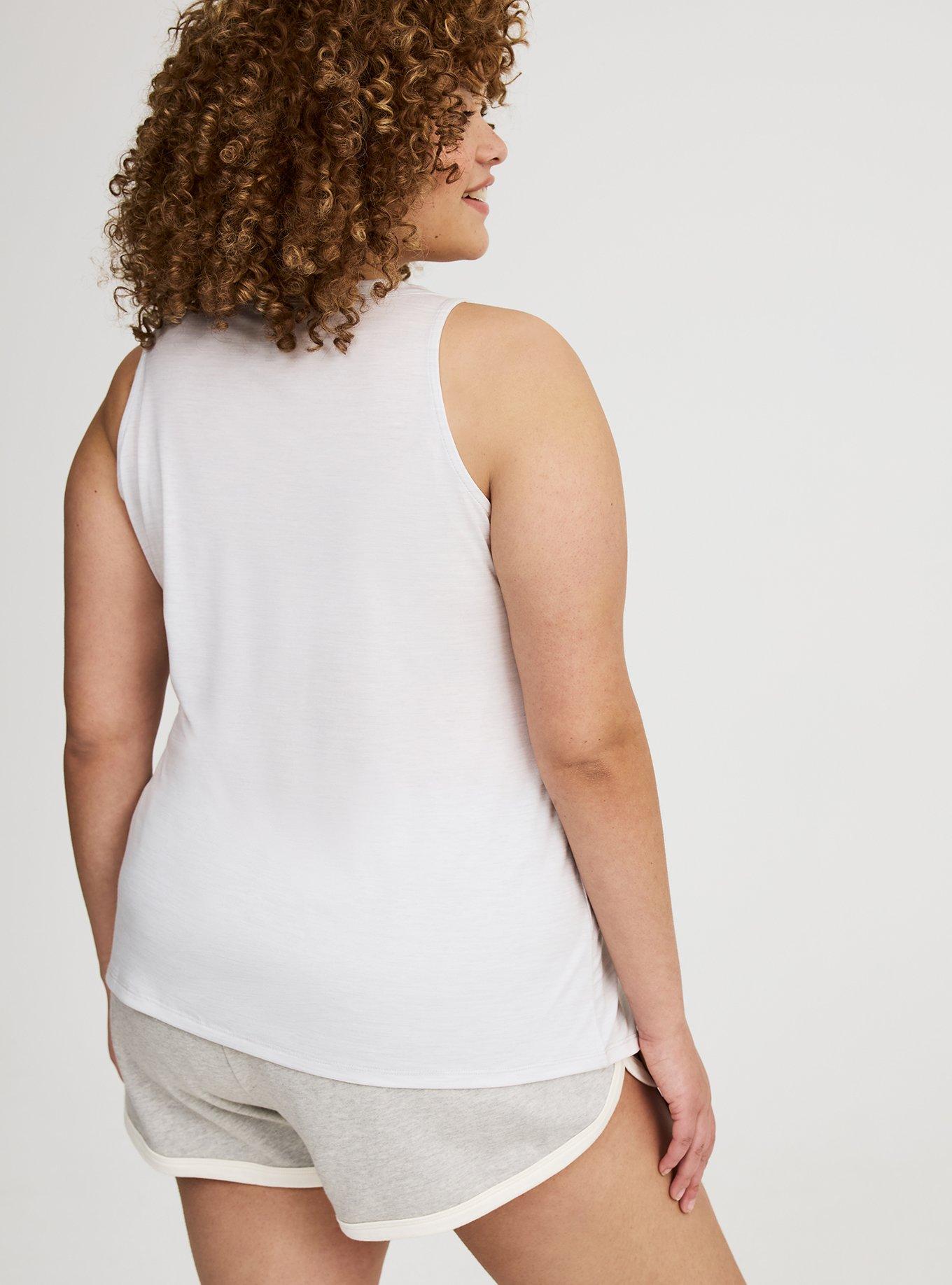 Snap Front Henley Active Tank