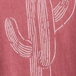 Festi Cactus Oversized Tee, MESA ROSE, swatch