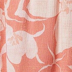 Pull-On High-Rise Ruffle Skort, BAJA FLORAL CAMELLIA, swatch