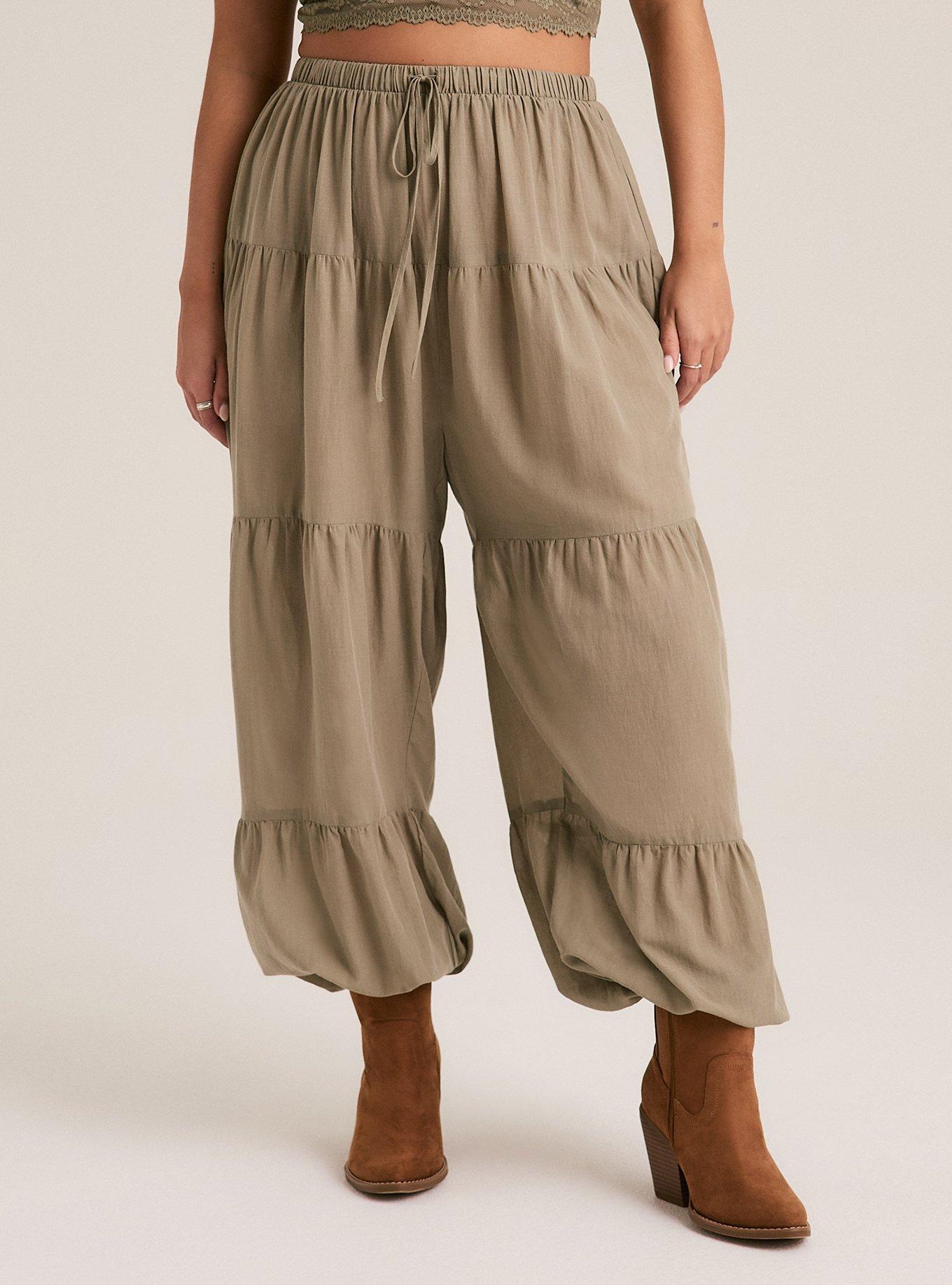 Festi Relaxed Balloon Pant, VETIVER, alternate