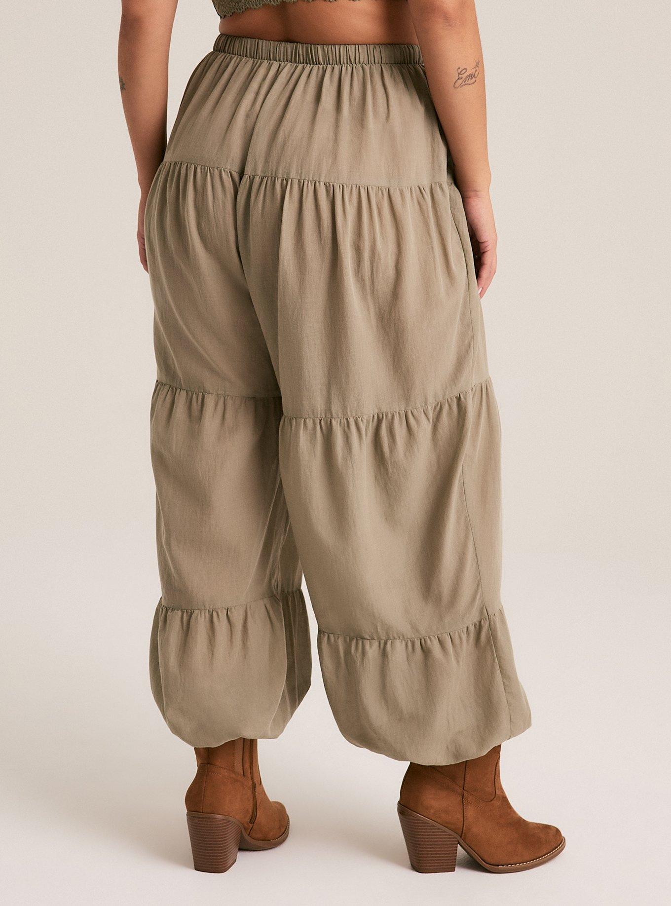 Festi Relaxed Balloon Pant, VETIVER, alternate